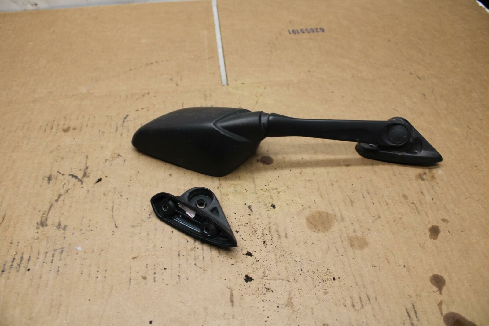 15-17 YAMAHA YZF R3 LEFT SIDE REAR VIEW MIRROR BB380