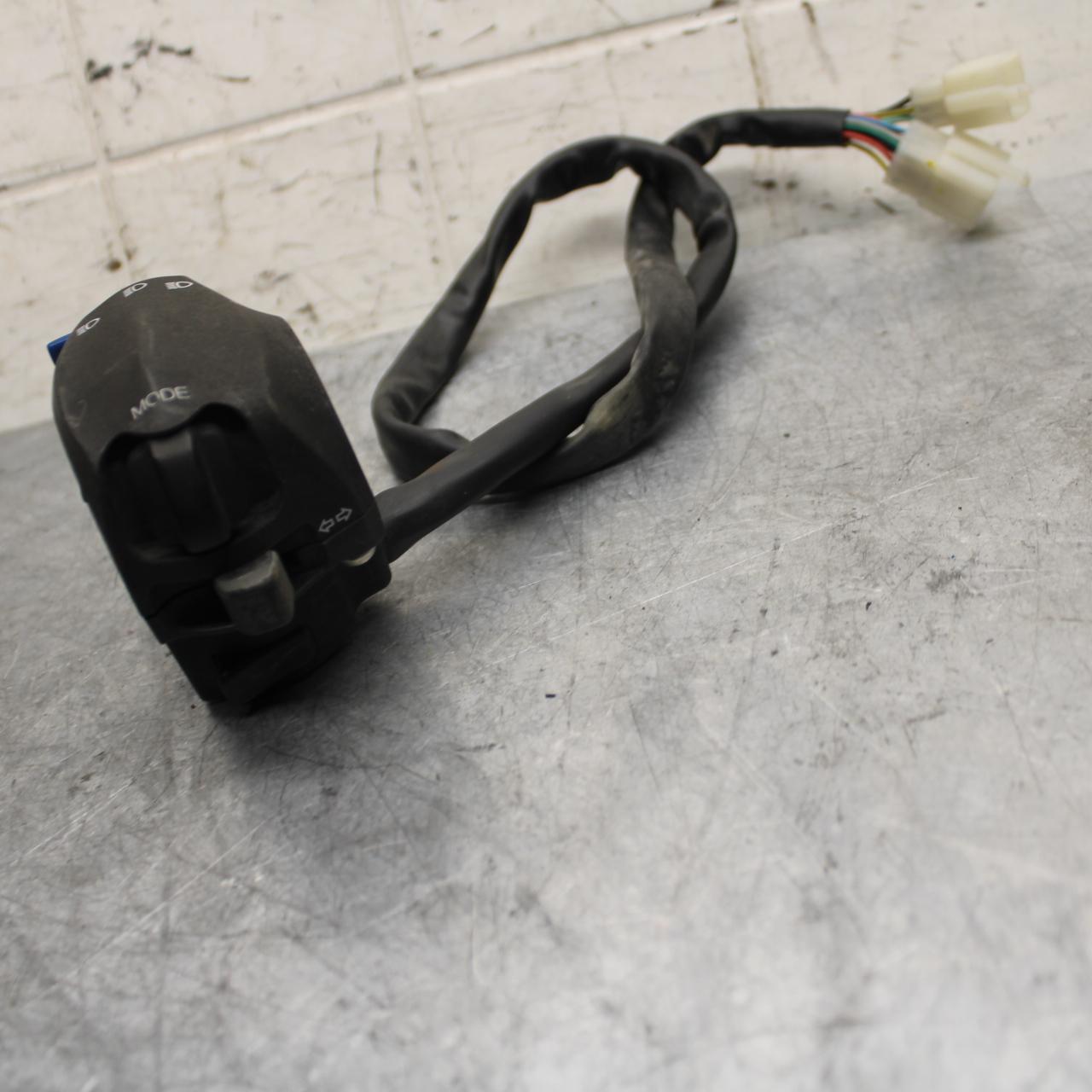 2009 Aprilia Shiver 750 SL750 LEFT CLIP ON HANDLE HORN SIGNALS SWITCH  BB506