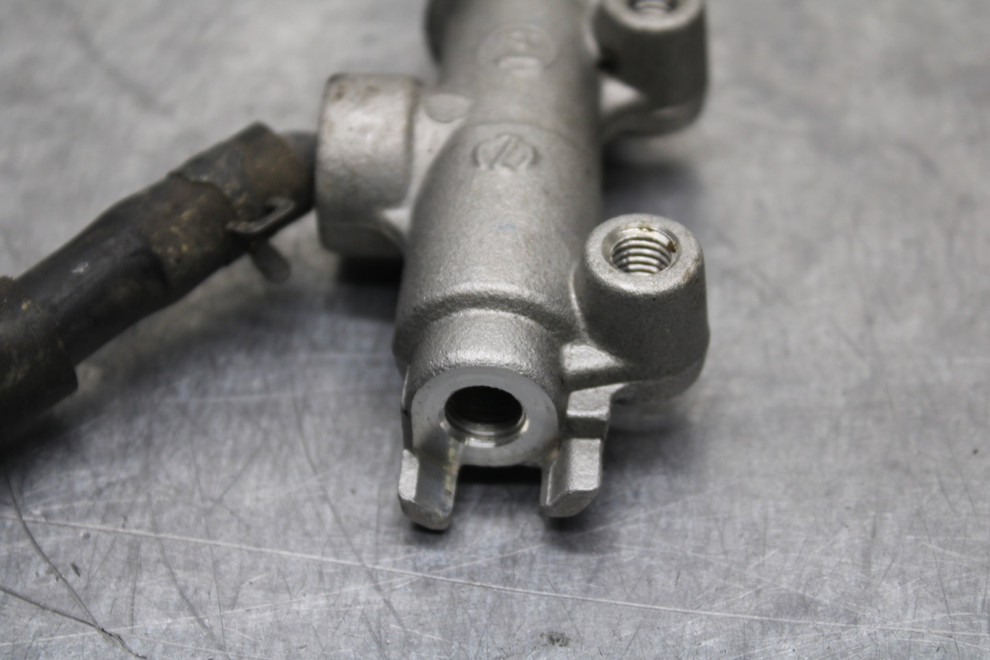 12-13 KAWASAKI Z1000 REAR BACK BRAKE MASTER CYLINDER W RESERVOIR BB743