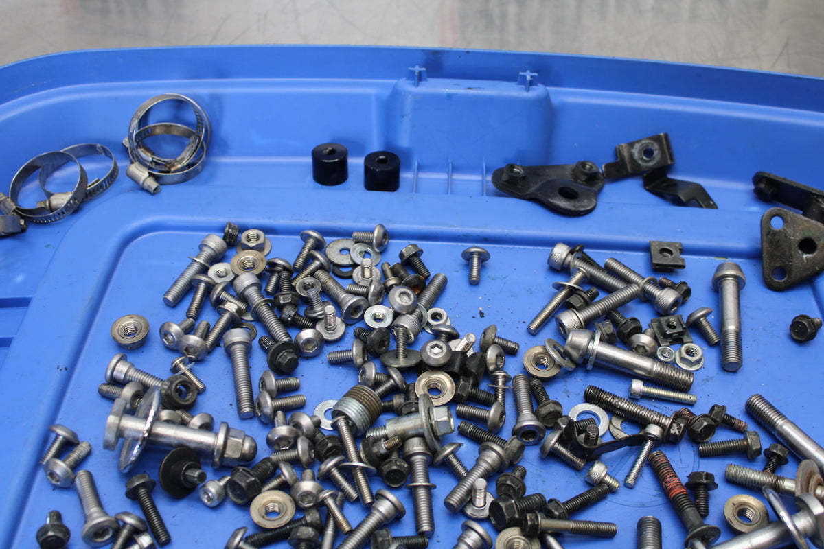 07 KAWASAKI Z1000 MOUNTING BOLTS HARDWARE MOTOR SCREWS BB148