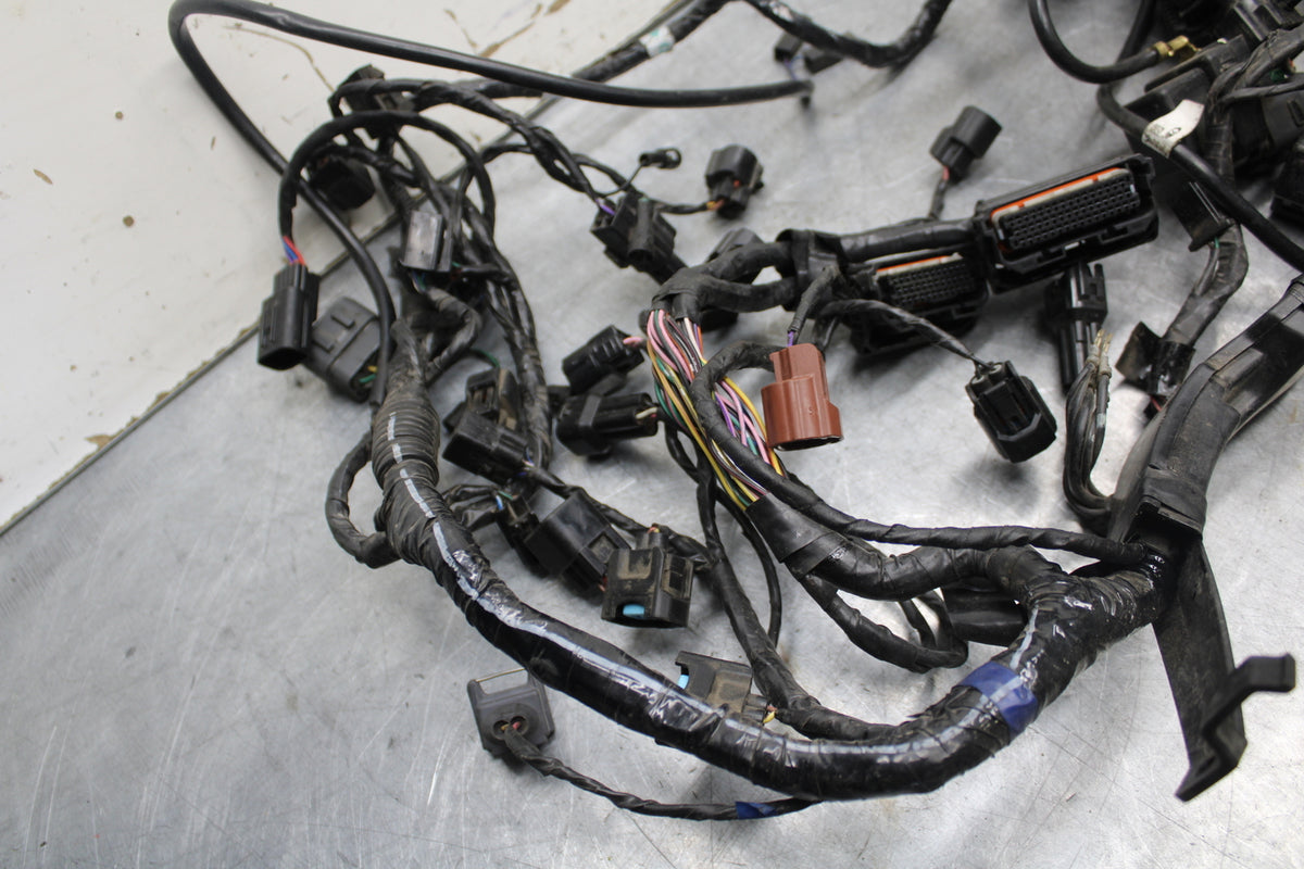 14-15 TRIUMPH STREET TRIPLE R MAIN ENGINE WIRING HARNESS MOTOR WIRE LOOM BB441