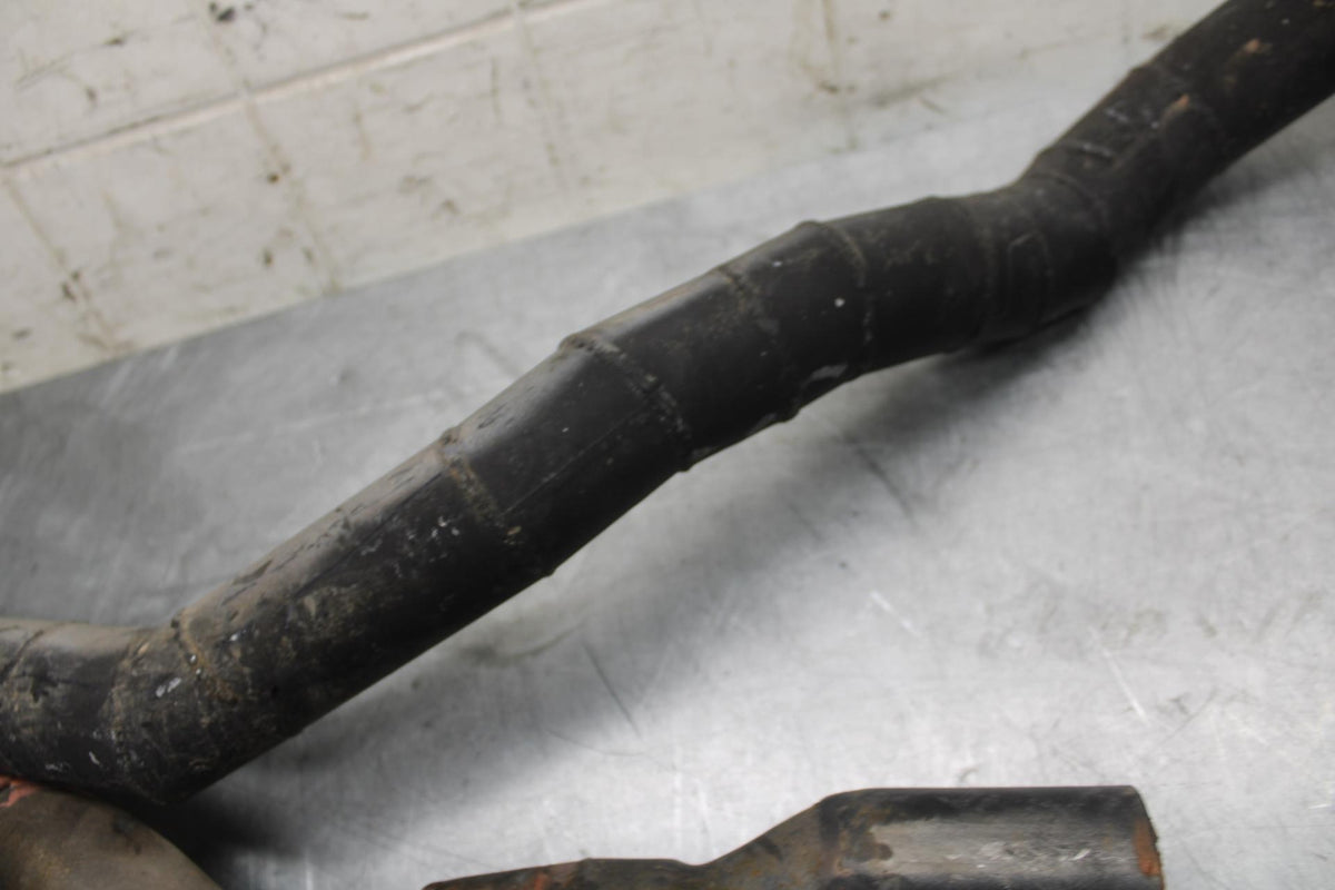 1998 Suzuki TL1000S AFTERMARKET FULL EXHAUST SYSTEM HEADERS PIPE MUFFLER BB508