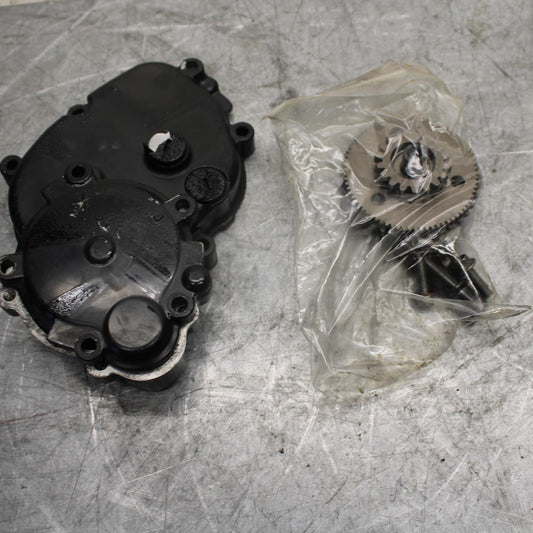 2007 Kawasaki Ninja ZX6R ZX600P STATER GEAR COVER CASE BB47