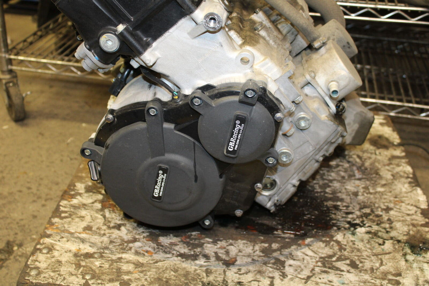 11-24 SUZUKI GSXR750 ENGINE MOTOR BB714