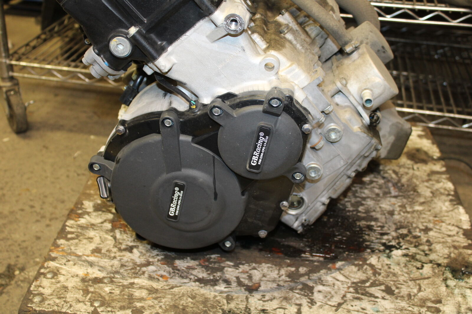 11-24 SUZUKI GSXR750 ENGINE MOTOR BB714
