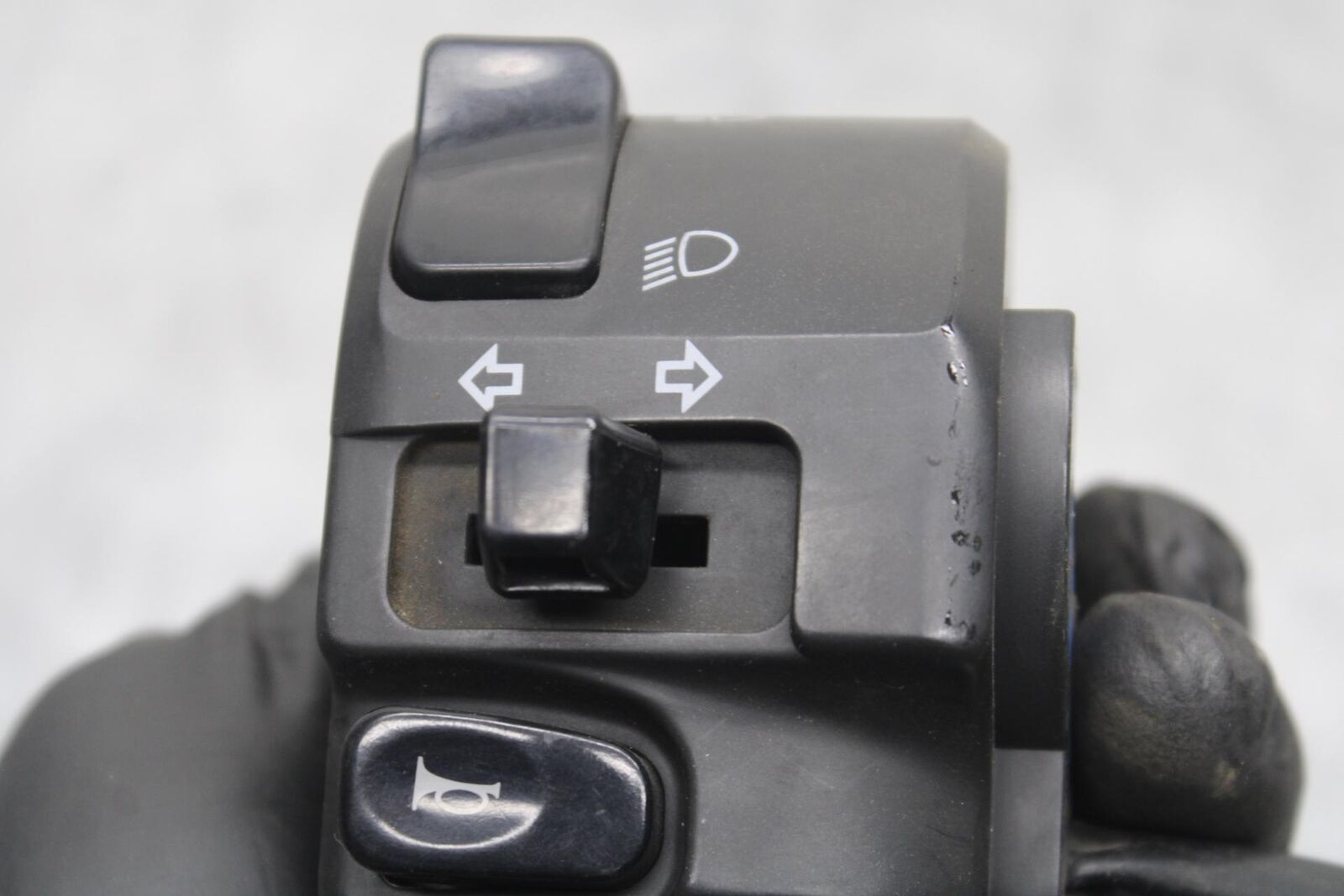 2009 Kawasaki Ninja 250R EX250J LEFT CLIP ON HANDLE HORN SIGNALS SWITCH  BB87