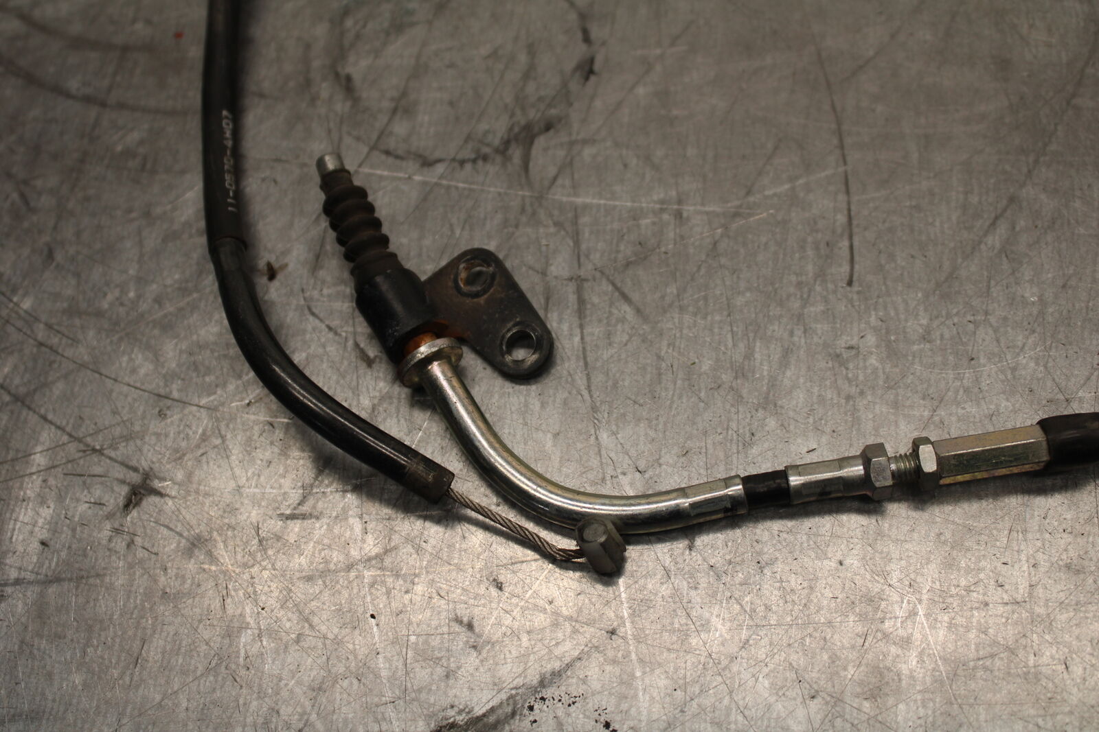 12-17 KAWASAKI ER-6N Z650 CLUTCH CABLE LINE BB709