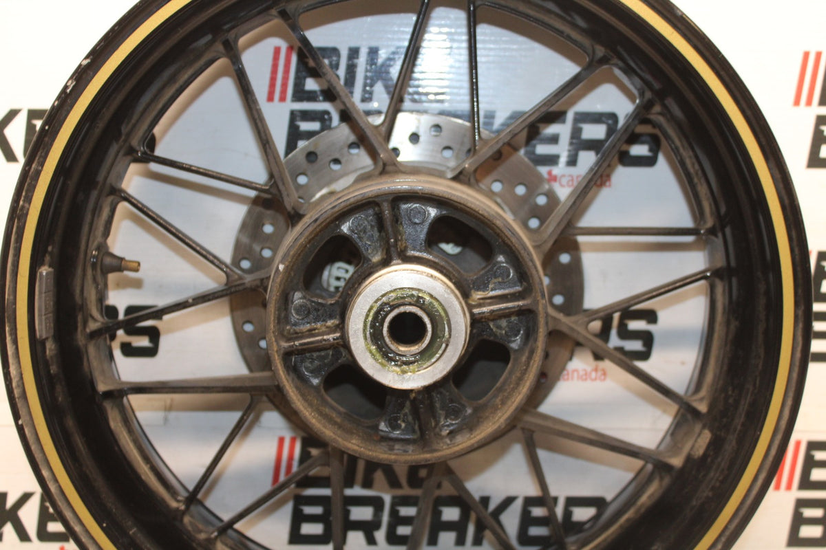 23 KAWASAKI Z900RS REAR WHEEL BACK RIM & ROTOR BB935