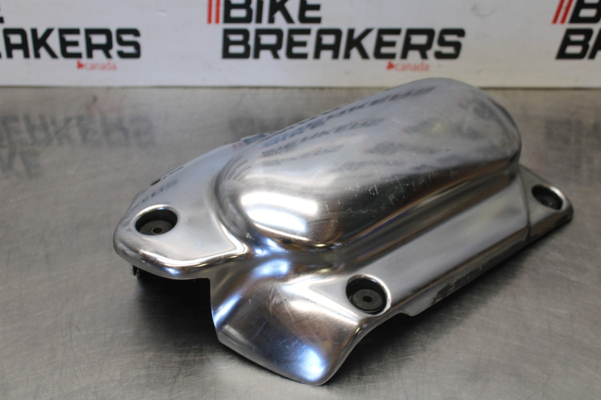 08 YAMAHA V STAR 1100 XVS1100AW CLASSIC ENGINE SIDE COVER PANEL BB916