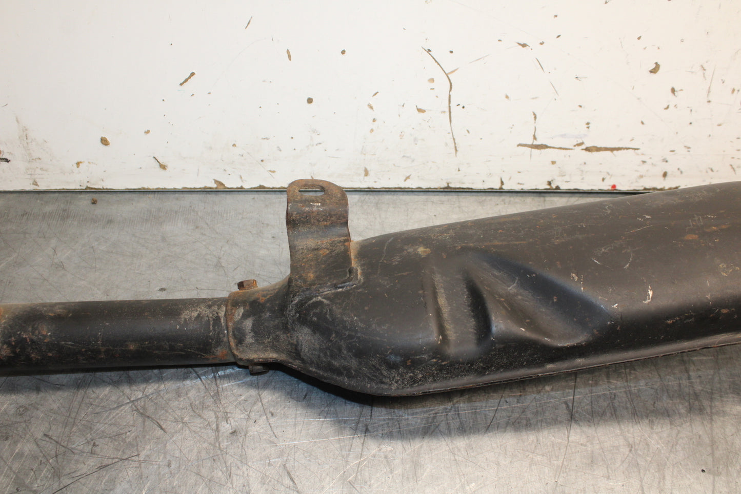 71-75 KAWASAKI F7 EXHAUST PIPE MUFFLER SLIP ON CAN SILENCER BB00