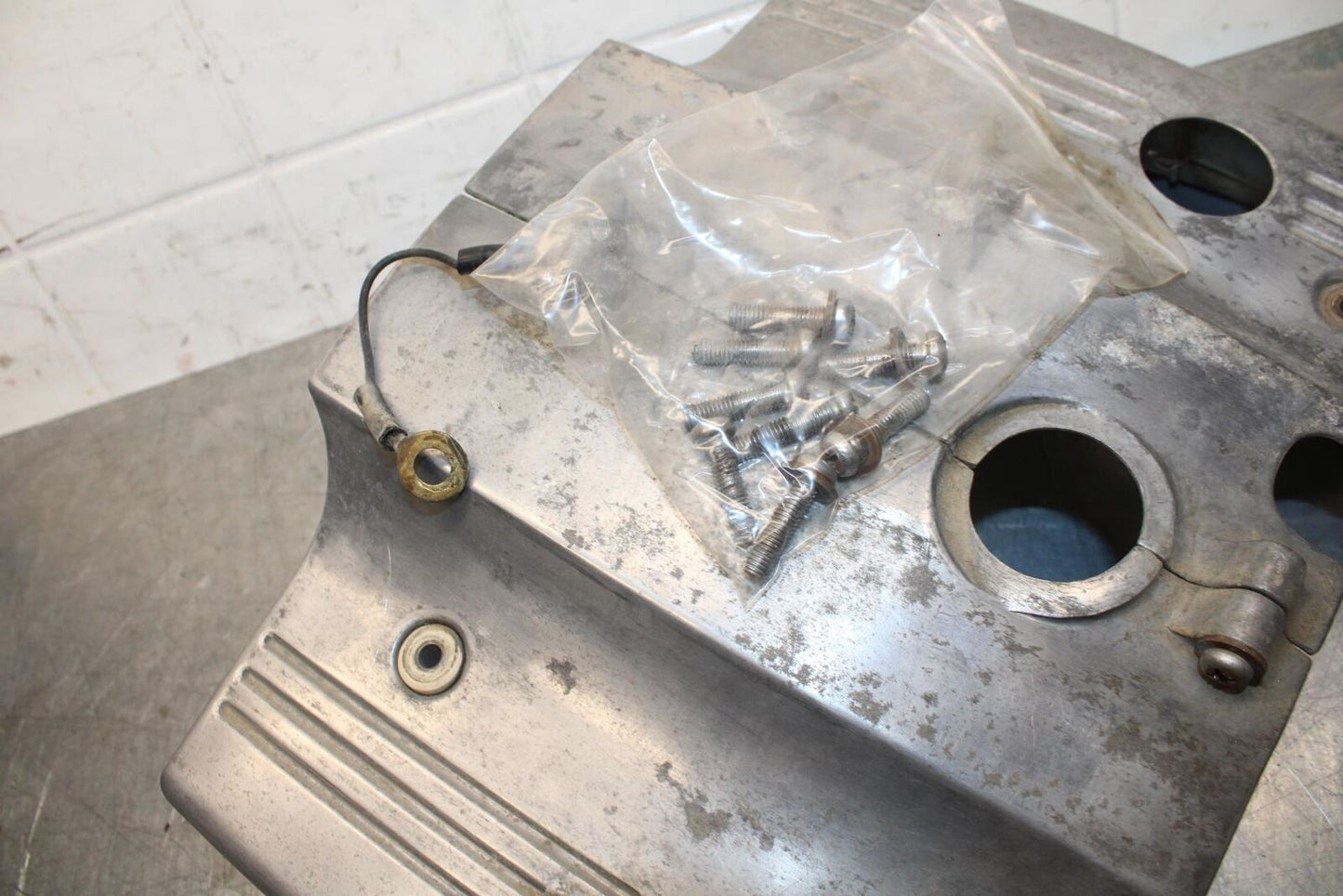 75 SUZUKI GT 550  RAM AIR INTAKE DUCT COVER BB72