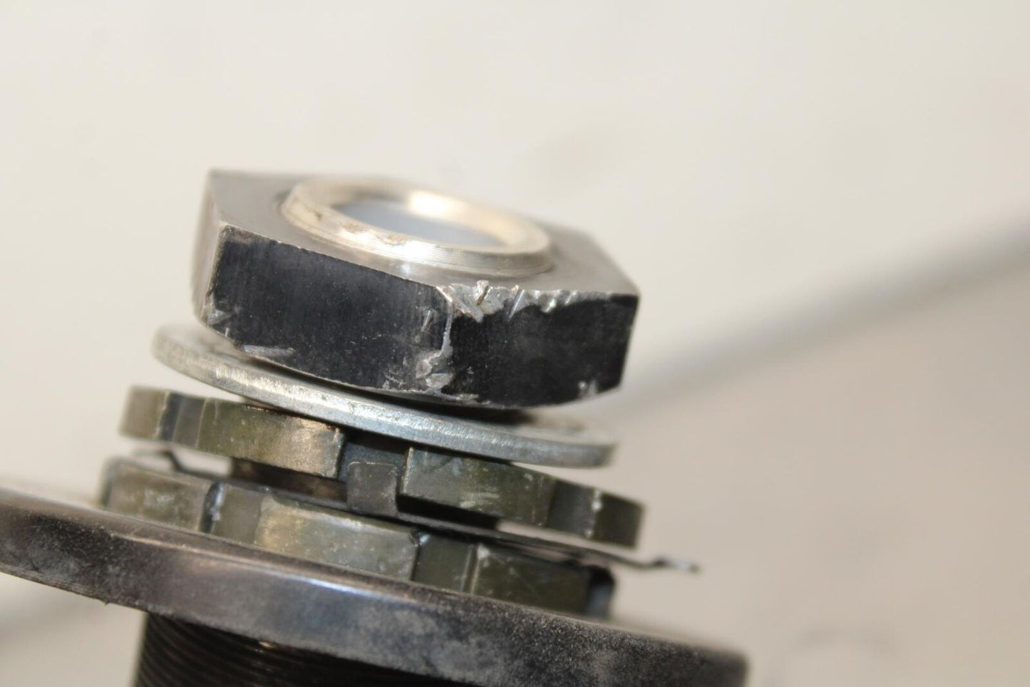 03-04 KAWASAKI NINJA ZX6RR FRONT FORKS CLAMP LOWER TRIPLE TREE STEM BB105