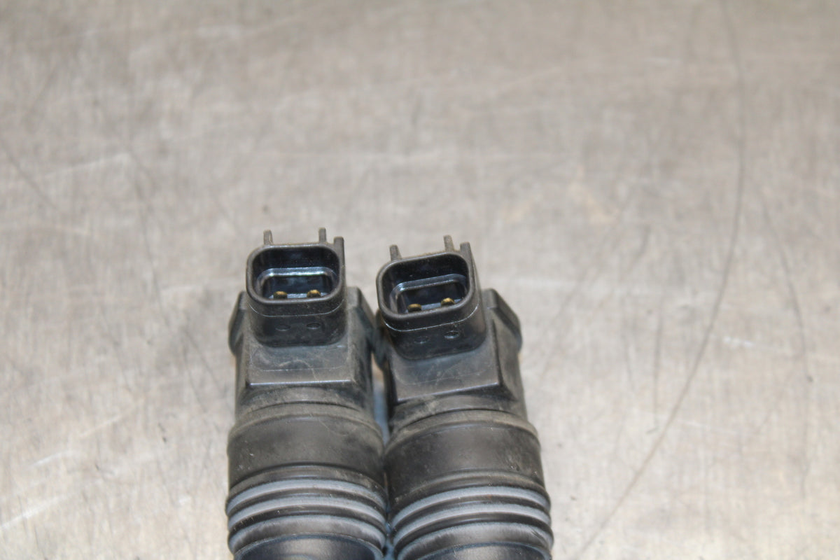 14-15 KAWASAKI NINJA 650 EX650F ABS IGNITION COILS COIL SPARK PLUG CAPS BB741