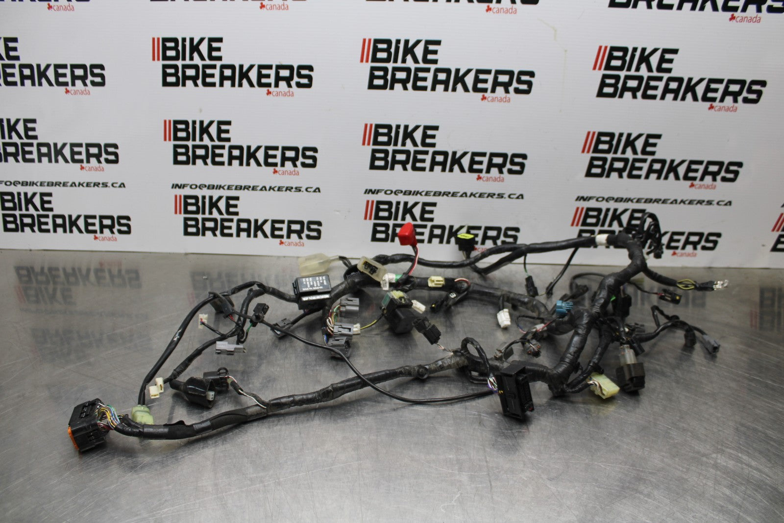 13-17 KAWASAKI NINJA 300 EX300 ABS MAIN ENGINE WIRING HARNESS BB187