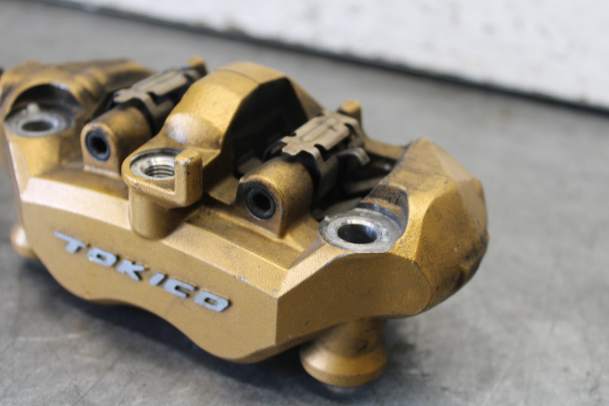 03-04 KAWASAKI NINJA ZX6RR RIGHT LEFT FRONT BRAKE CALIPER PAIR CALIPERS BB684