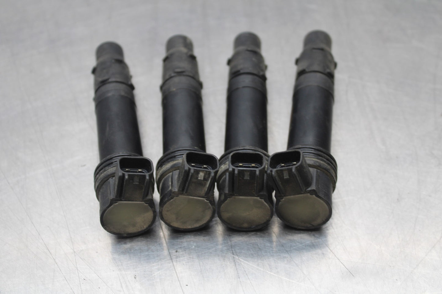 07-08 KAWASAKI NINJA ZX6R IGNITION COILS COIL SPARK PLUG CAPS 21171-1282 BB203