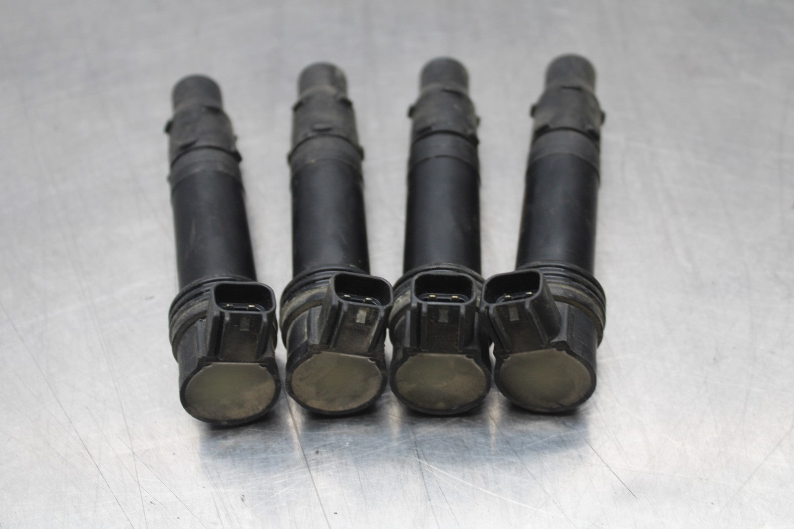 07-08 KAWASAKI NINJA ZX6R IGNITION COILS COIL SPARK PLUG CAPS 21171-1282 BB203