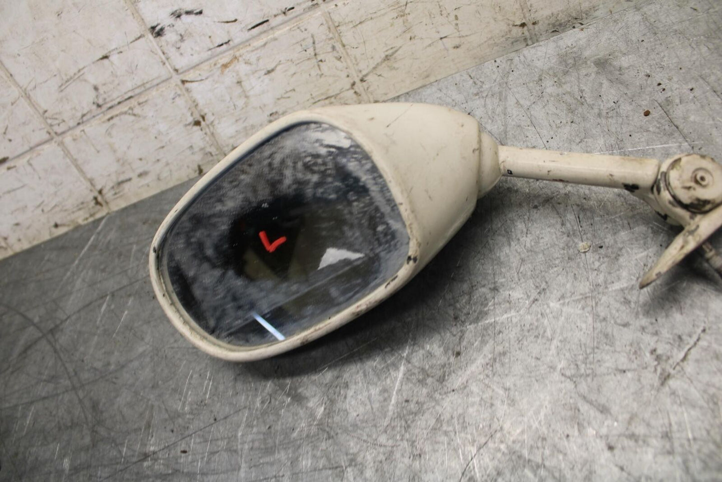1999 Yamaha YZF R1 LEFT SIDE REAR VIEW MIRROR 4YR-26280-01-00 BB50