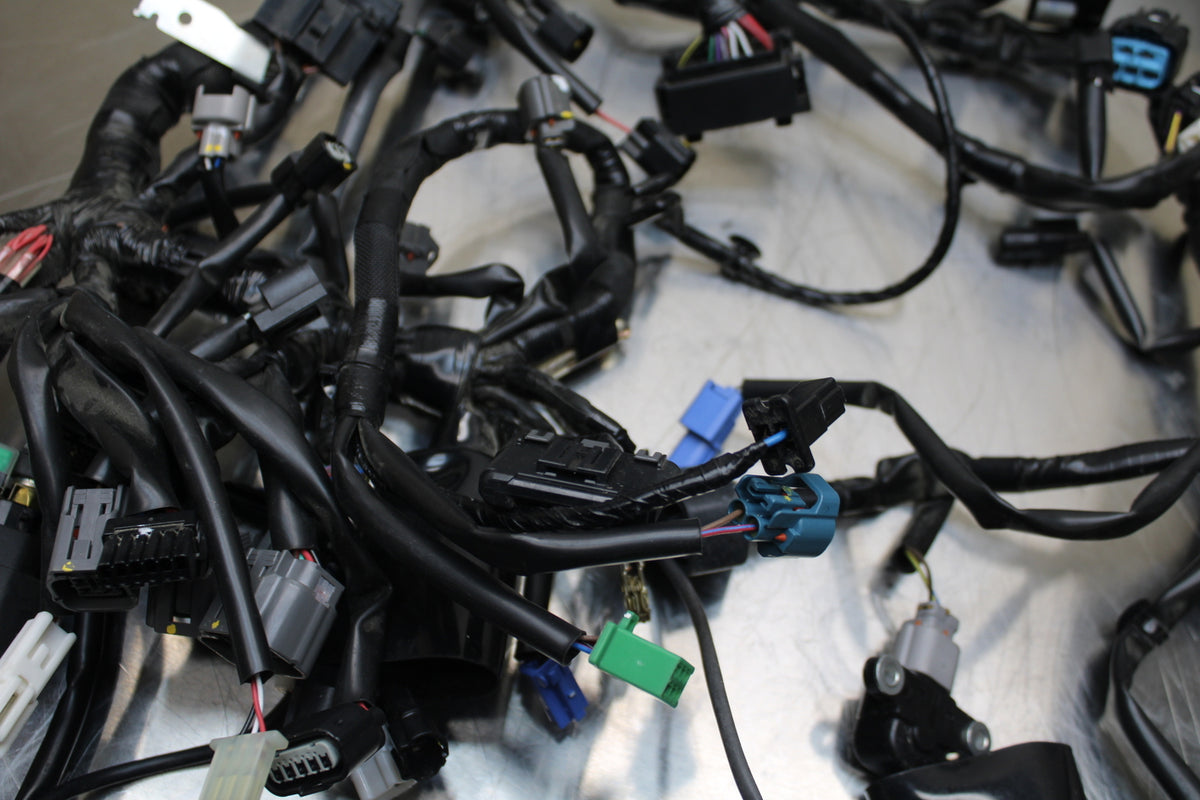 24 KAWASAKI NINJA 500 ABS MAIN ENGINE WIRING HARNESS MOTOR WIRE LOOM BB730