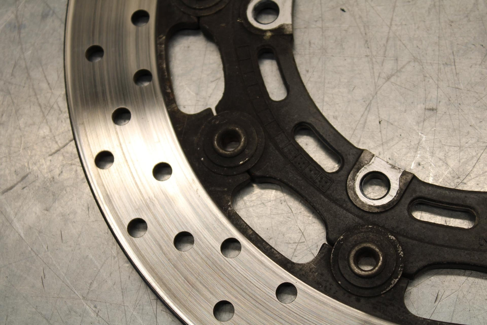 2000 Yamaha YZF R6 FRONT LEFT RIGHT BRAKE ROTORS DISCS 4SV-2581T-01-00 BB558