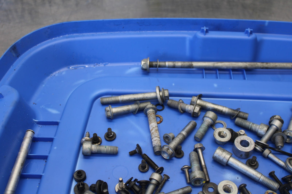 24 APRILIA TUONO V4 1100 FACTORY ABS MOUNTING BOLTS HARDWARE SCREWS BB887