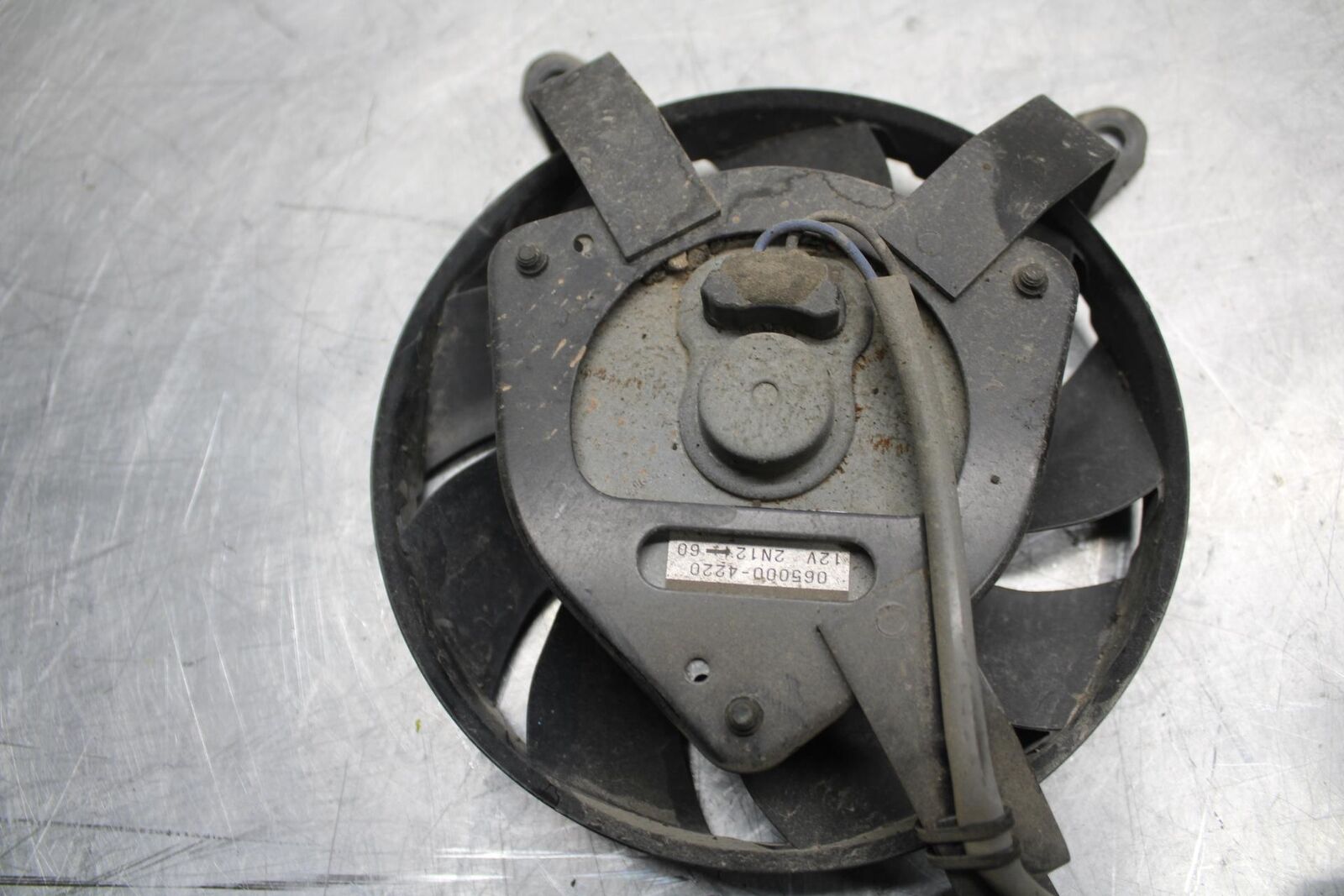 11 KAWASAKI NINJA 650 ER EX 650 ENGINE RADIATOR COOLING FAN BB503