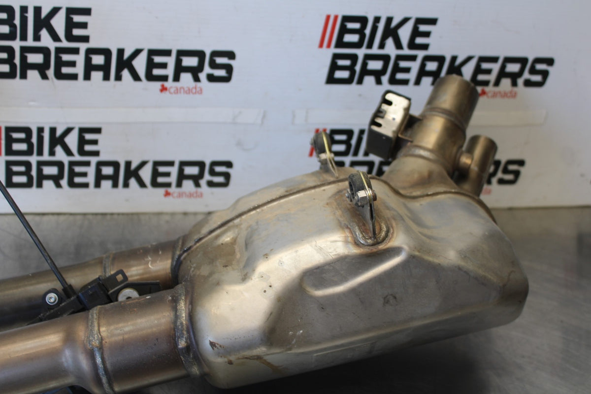 14 BMW S1000R EXHAUST HEADER PIPES MANIFOLD BB604