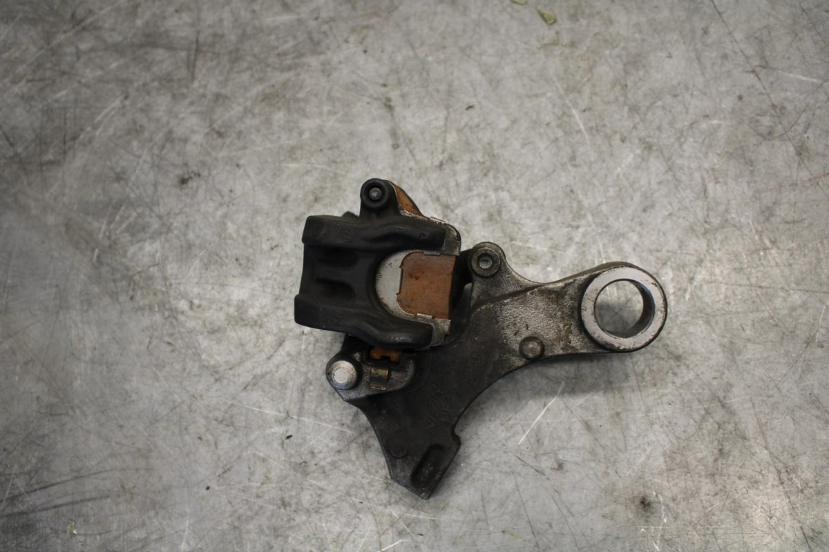 07-12 HONDA CBR600RR REAR BACK BRAKE CALIPER W MOUNT BRACKET 43150-MFJ-D01 BB542