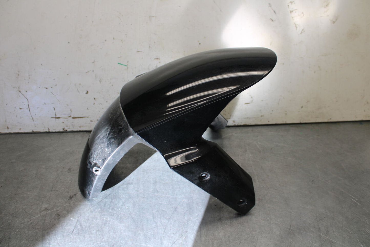 09-12 KAWASAKI NINJA ZX6R FRONT WHEEL FENDER COWL FAIRING 5004-0118-17K BB698