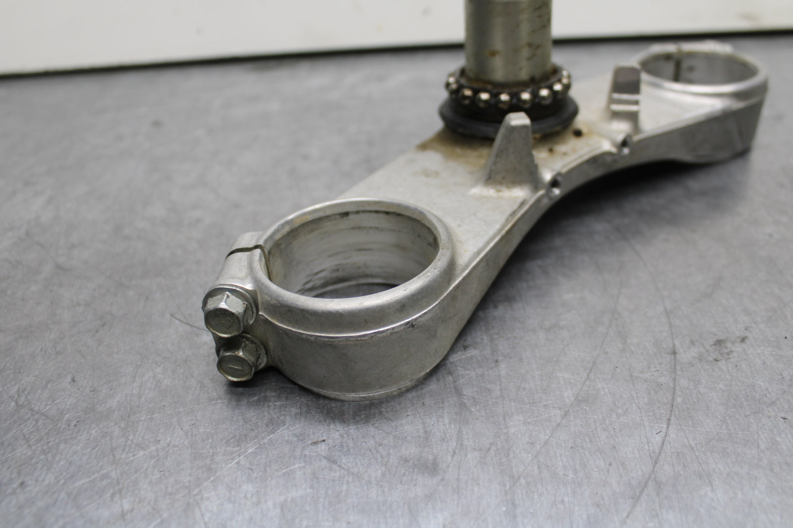 00-05 KAWASAKI NINJA ZX12R FRONT FORKS CLAMP LOWER TRIPLE TREE STEM BB121