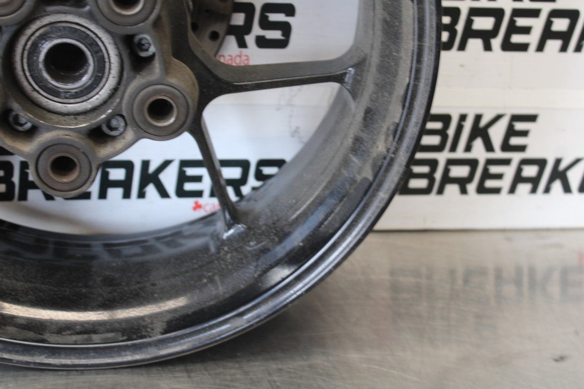 16 APRILIA TUONO V4 1100 REAR WHEEL BACK RIM & ROTOR BB905