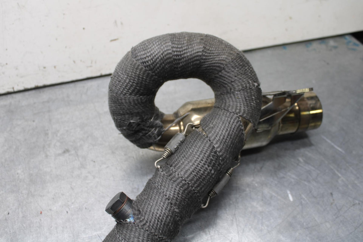 11-12 KAWASAKI Z1000 YOSHIMURA EXHAUST MIDPIPE MID MIDDLE PIPE BB636