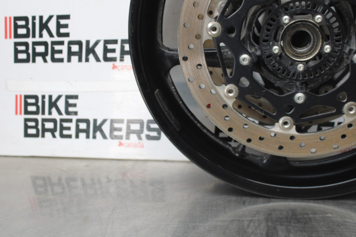 17 YAMAHA YZF R6 FRONT WHEEL FRONT RIM & ROTORS BB922