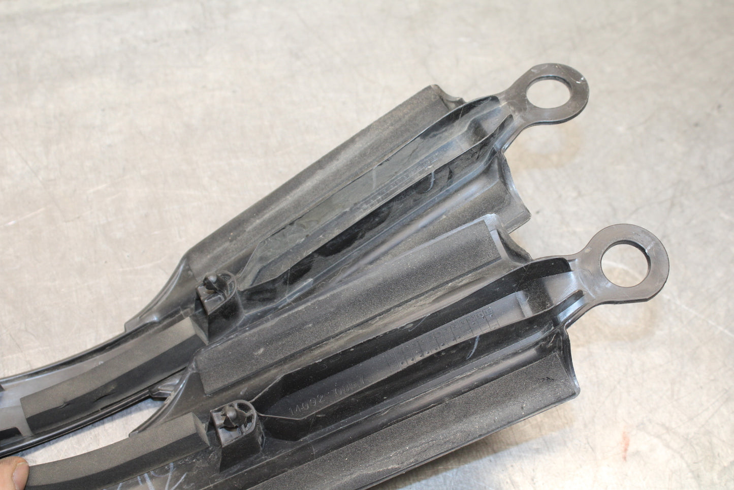 12-17 KAWASAKI NINJA 650 RIGHT LEFT GAS FUEL TANK PANELS COVERS TRIM COWLS BB129