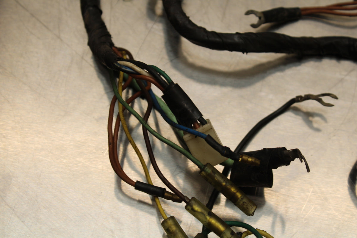 69-70 YAMAHA L5T MAIN ENGINE WIRING HARNESS MOTOR WIRE LOOM BB138