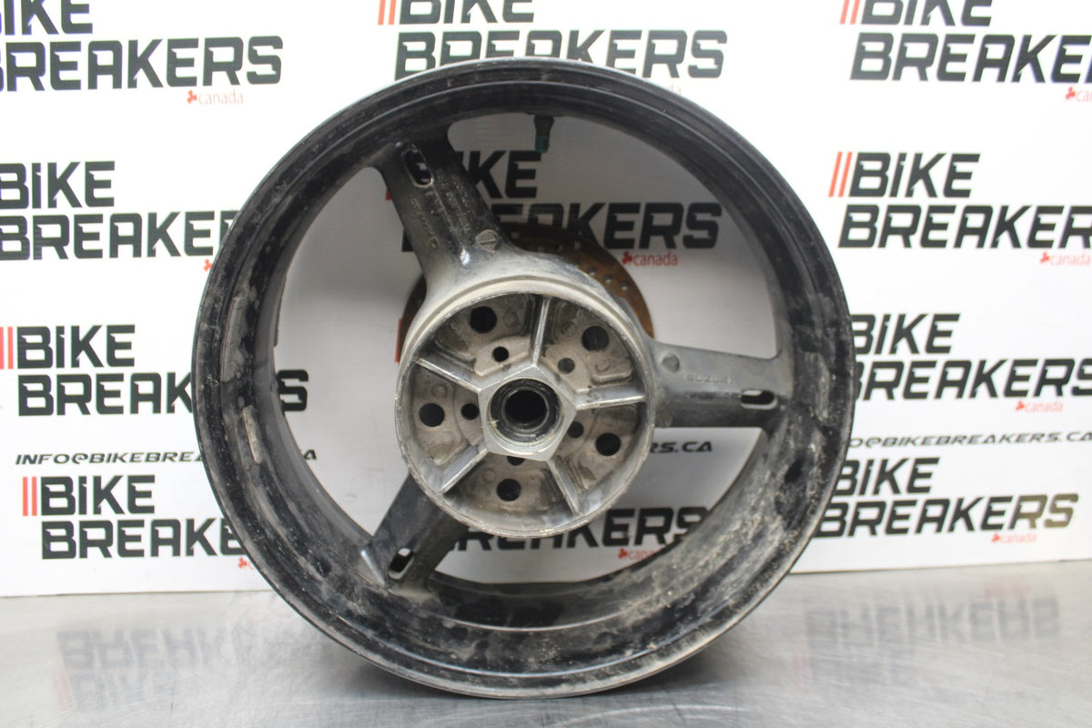 04-05 SUZUKI GSXR600 REAR WHEEL BACK RIM & ROTOR BB792