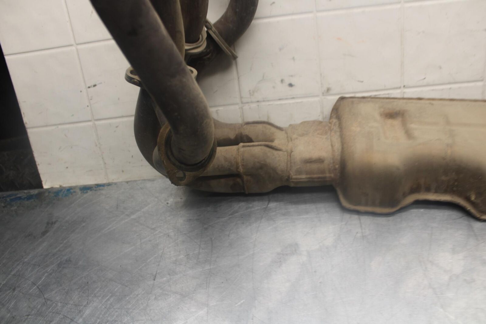 07-08 KAWASAKI NINJA ZX6R EXHAUST HEADER PIPES MANIFOLD 39178-0070 BB456