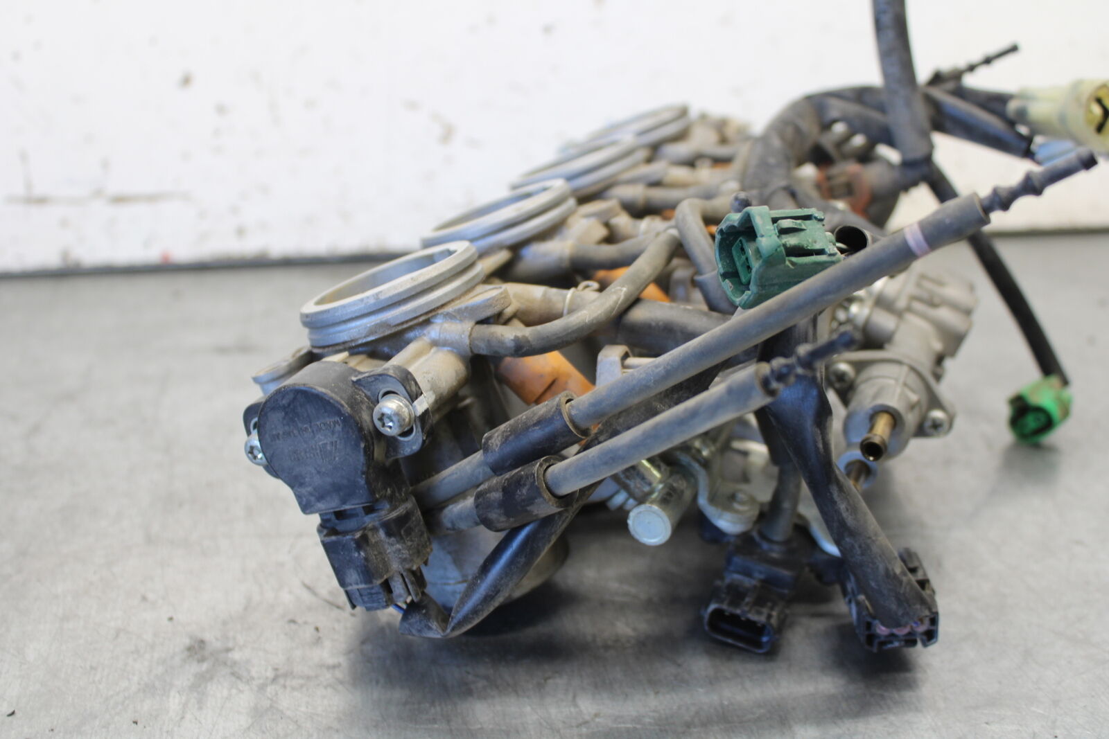 07-09 YAMAHA FZ6 MAIN FUEL INJECTORS / THROTTLE BODIES BB713