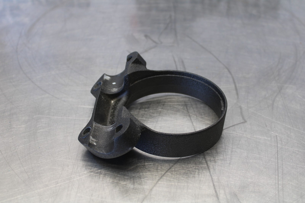 22 HARLEY-DAVIDSON SOFTAIL HANDLEBAR RISER CLAMP GAUGE HOLDER BB859