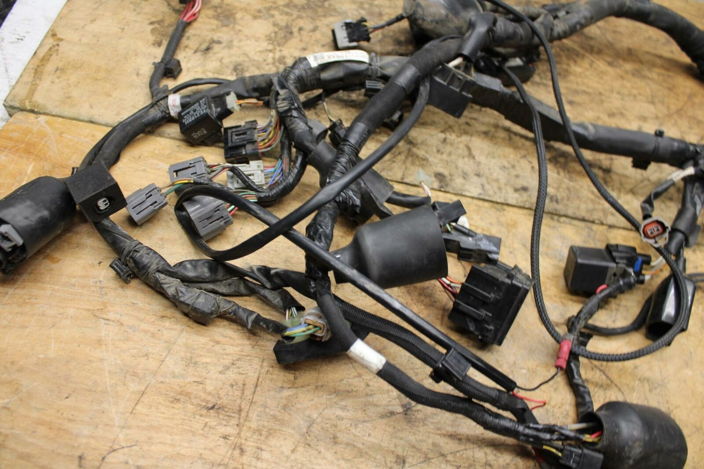 13-18 KAWASAKI NINJA ZX6R MAIN ENGINE WIRING HARNESS MOTOR WIRE LOOM BB349