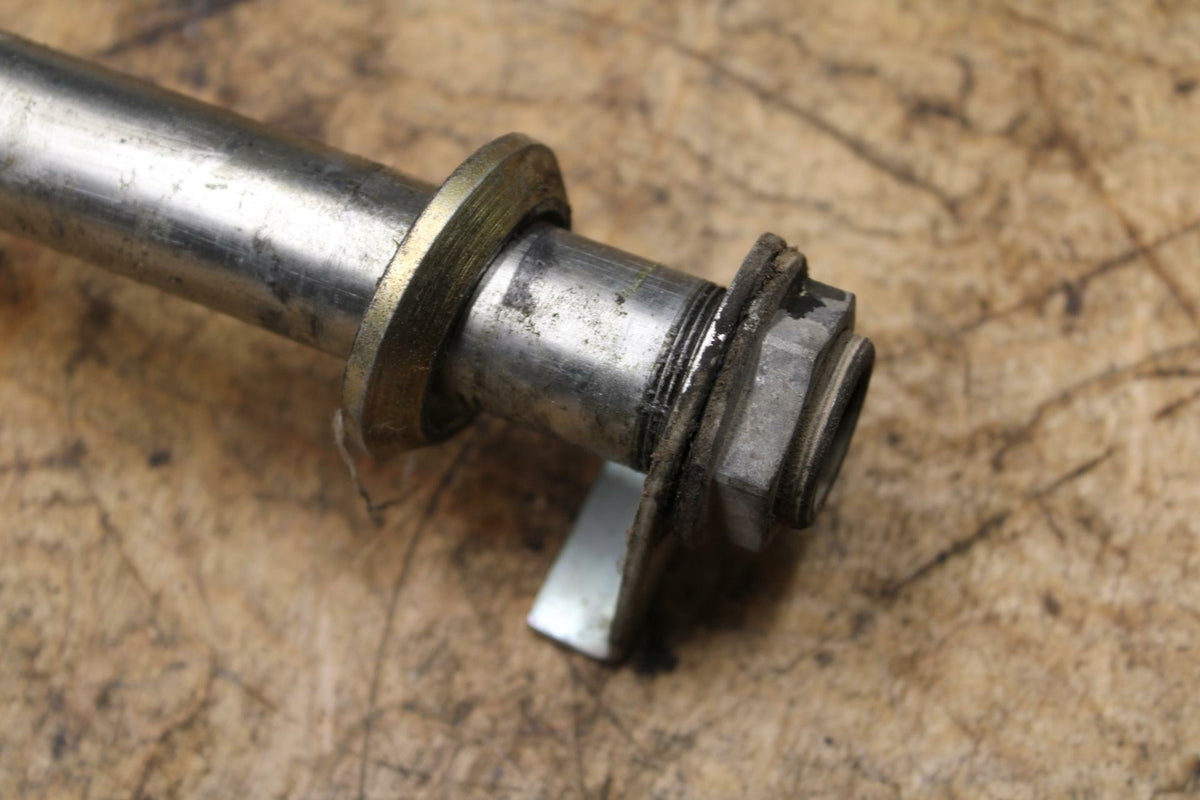 04-07 DUCATI ST3 REAR AXLE BACK WHEEL RIM PIVOT BOLT AXEL BB347