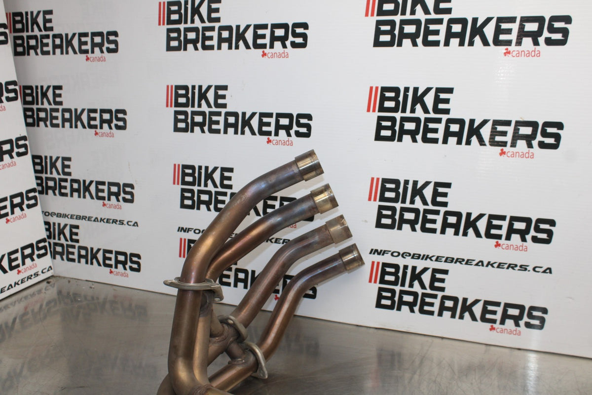 24-25 KAWASAKI NINJA ZX4R FULL EXHAUST SYSTEM HEADERS PIPE MUFFLER BB610
