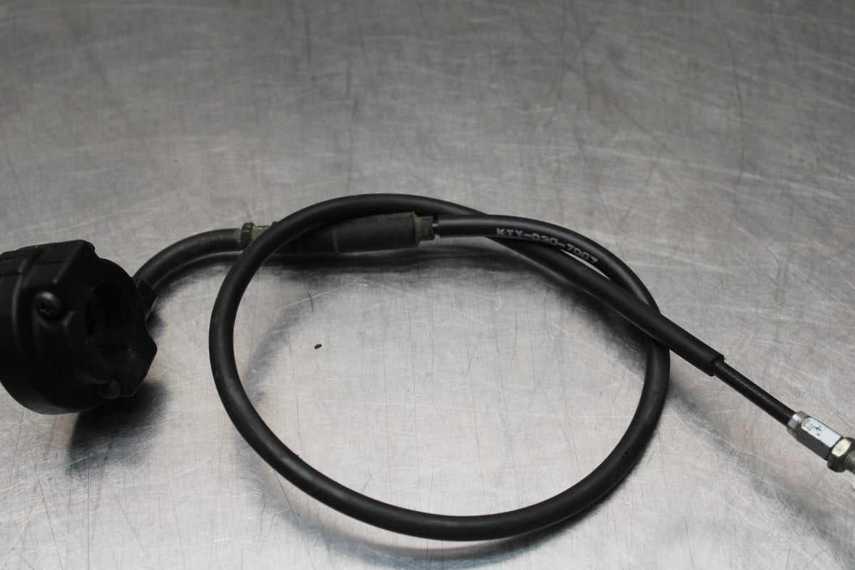 08 HONDA CBR125R THROTTLE HOUSING & CABLES LINES BB839