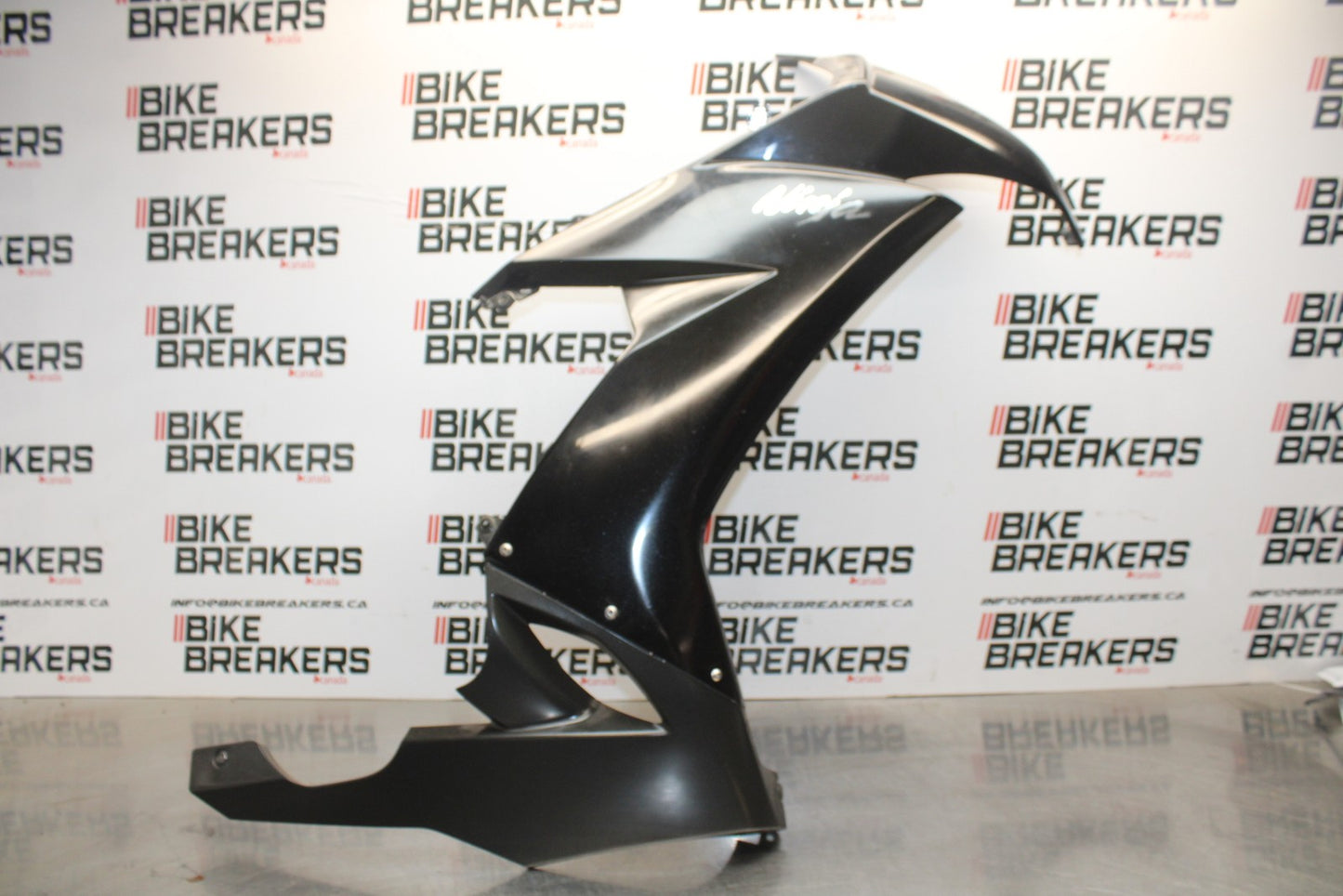 08 KAWASAKI NINJA ZX10R RIGHT LOWER MID UPPER SIDE FAIRING COWL  BB201