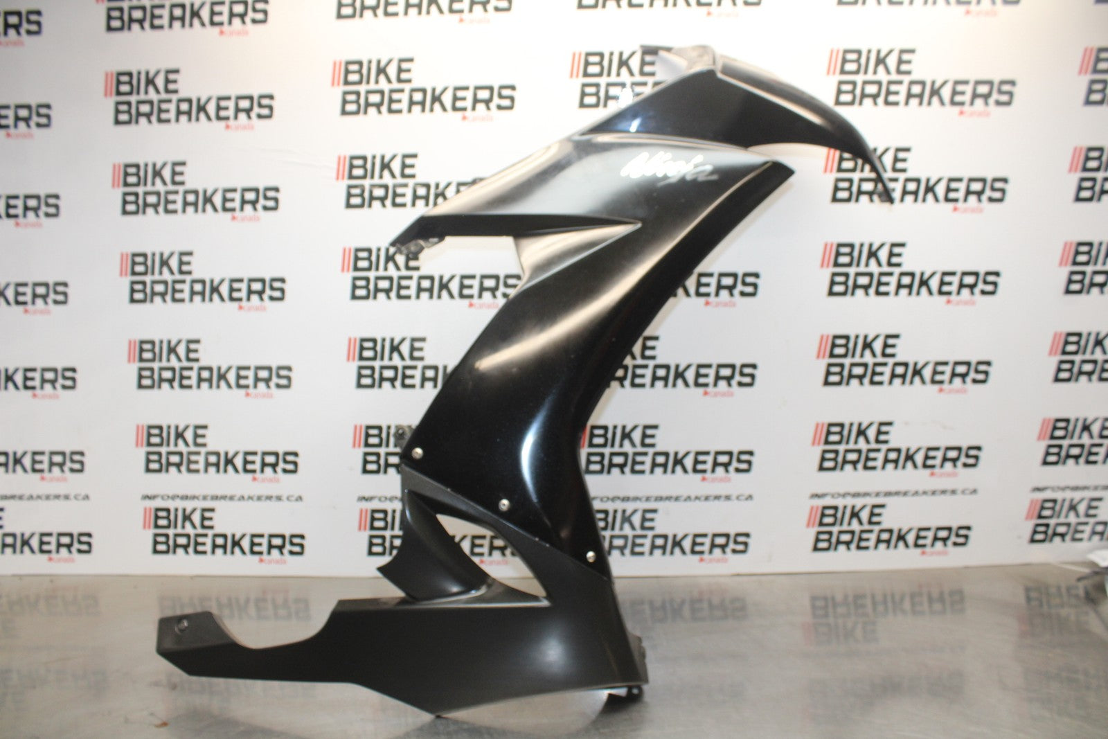 08 KAWASAKI NINJA ZX10R RIGHT LOWER MID UPPER SIDE FAIRING COWL  BB201