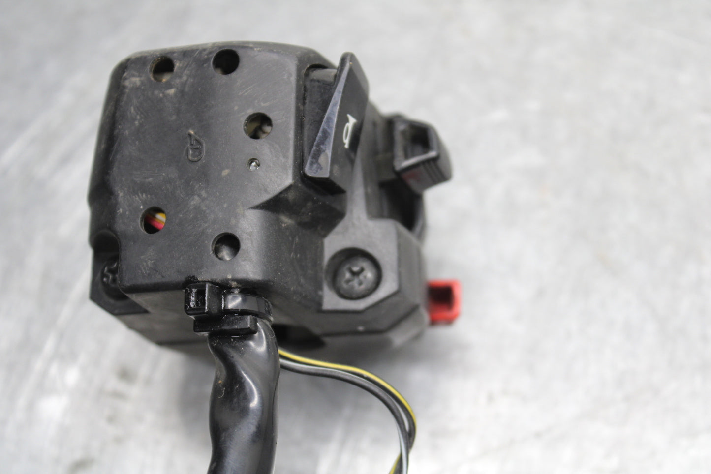 06-07 SUZUKI GSXR750 LEFT CLIP ON HANDLE HORN SIGNALS SWITCH SWITCHES BB670