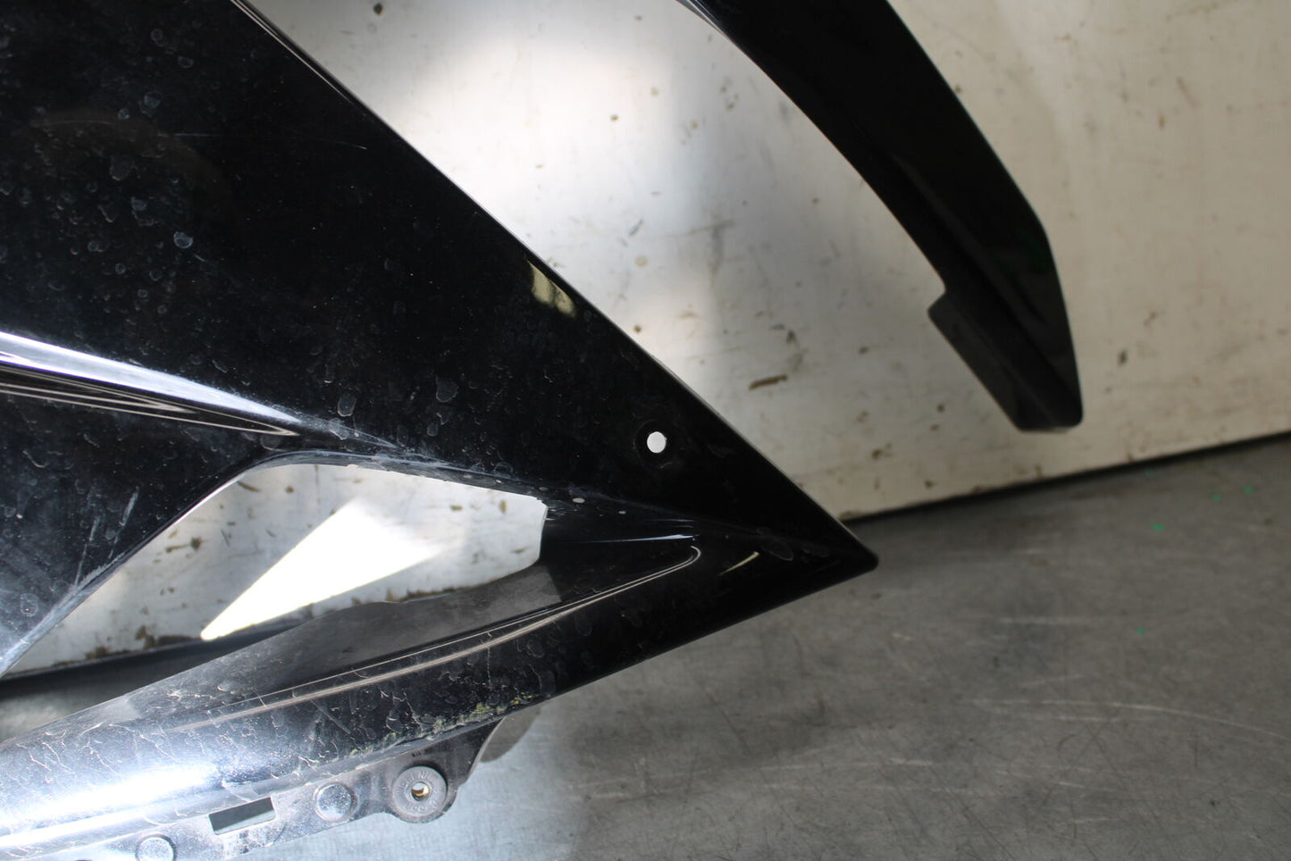 09-12 KAWASAKI NINJA ZX6R LEFT LOWER MID UPPER SIDE FAIRING COWL BB698