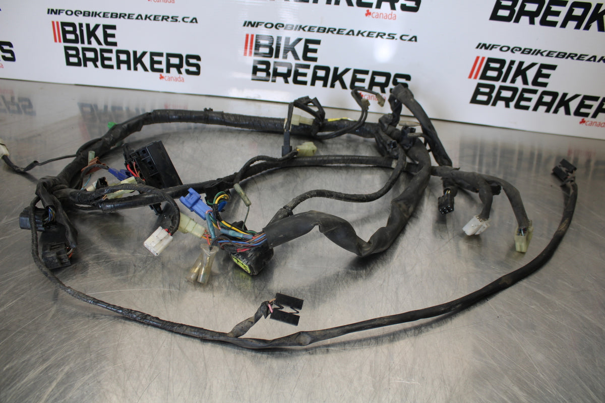 04 YAMAHA ROAD STAR XV1700A MAIN ENGINE WIRING HARNESS MOTOR WIRE LOOM BB155