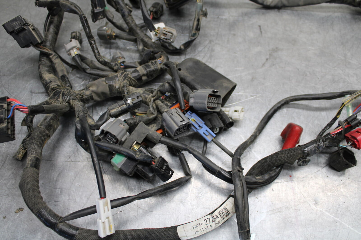 19-22 KAWASAKI Z400 MAIN ENGINE WIRING HARNESS MOTOR WIRE LOOM BB708