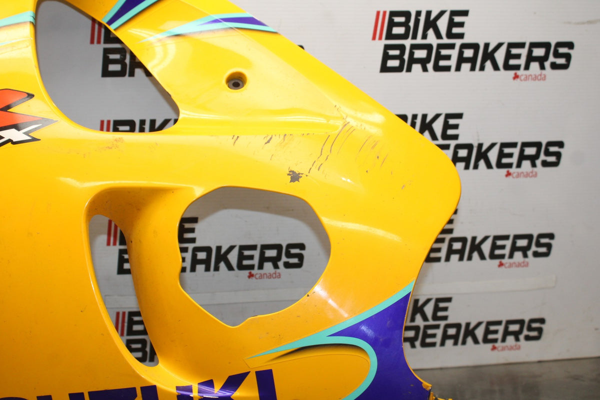 97-00 SUZUKI GSXR600 SRAD LEFT LOWER MID UPPER SIDE FAIRING COWL BB921